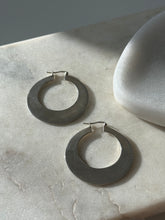 Load image into Gallery viewer, Vintage Sterling Silver Hoops
