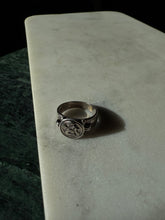 Load image into Gallery viewer, Cherub Sterling Silver Vintage Ring Size 7
