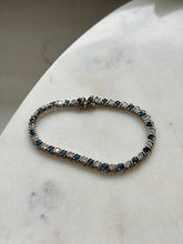 Load image into Gallery viewer, Sterling Silver Tennis Bracelet 7”
