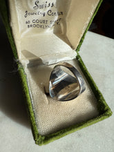 Load image into Gallery viewer, Red Cardinal Sterling Silver Inlay Signet Ring Size 7.75
