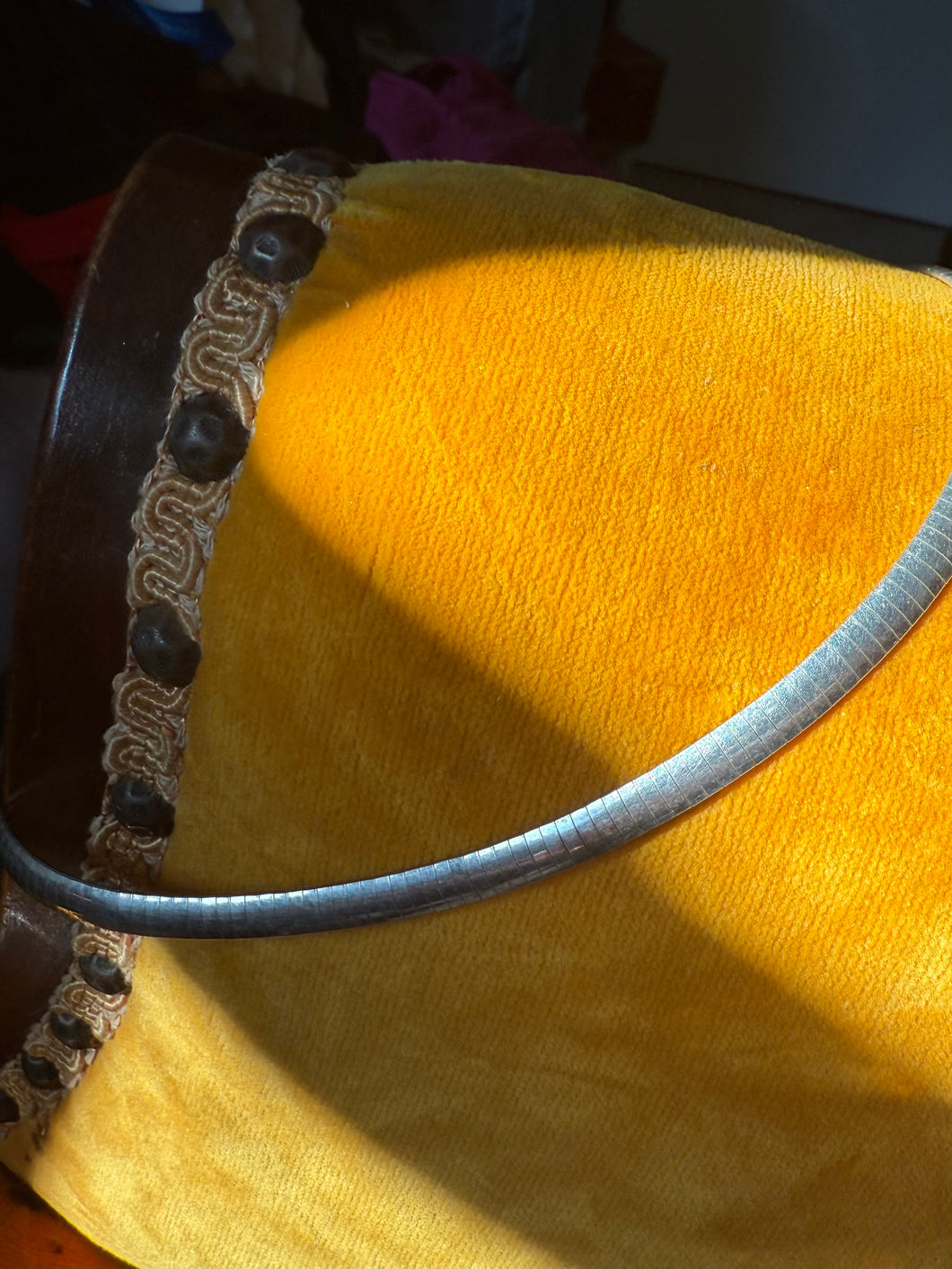 Italian Omega Sterling Silver 17”