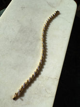 Load image into Gallery viewer, San Marco Gold Vermeil Bracelet 7”
