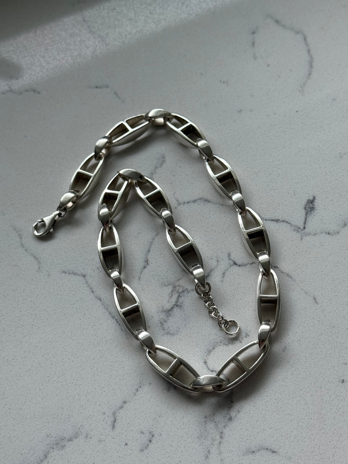 Mariner Link Solid Sterling Chain 15.5”