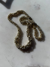 Load image into Gallery viewer, Graduated Byzantine Gold Vermeil Chain 18”
