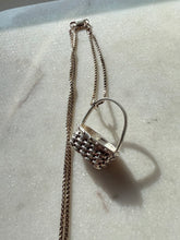 Load image into Gallery viewer, Basket Sterling Silver Necklace
