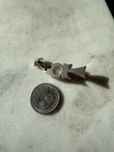 Load image into Gallery viewer, Turquoise Lapis Coral Sterling Silver Egyptian Ankh Pendant
