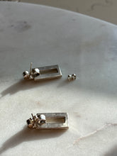 Load image into Gallery viewer, Solid Hammered Sterling Silver Earrings
