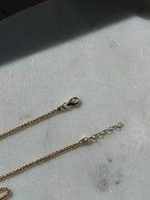 Load image into Gallery viewer, Italian Vintage 14k Yellow Gold 2.0ctw Natural Diamond &amp; Emerald Necklace
