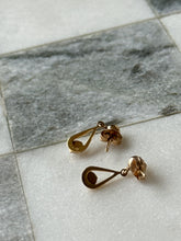 Load image into Gallery viewer, Vintage 14k Gold Opal Dangle Earrings
