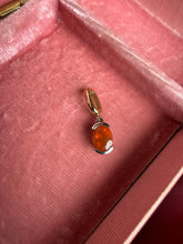 Load image into Gallery viewer, Fire Opal Two-Tone 14k Gold Pendant
