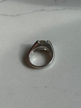 Load image into Gallery viewer, Sterling Silver Quartz Ring Size 6.75
