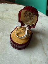Load image into Gallery viewer, Amber Sterling Silver Ring Size 7.5
