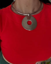 Load image into Gallery viewer, Simon Sebbag Sterling Silver Modernist Choker Necklace
