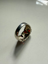 Load image into Gallery viewer, Garnet Sterling Silver Ring Size 11.5
