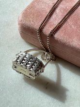 Load image into Gallery viewer, Basket Sterling Silver Necklace
