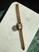 Load image into Gallery viewer, Timex Gold Tone Chain Link Watch
