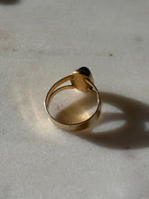 Load image into Gallery viewer, Vintage Peridot Solid 14k Yellow Gold Ring Size 8.25
