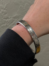 Load image into Gallery viewer, Mexico Vintage Hammered Sterling Silver Bangle Bracelet
