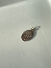 Load image into Gallery viewer, Antique French Silver Enamel Virgin Mary Charm
