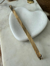 Load image into Gallery viewer, Vintage Italian Gold Vermeil Bracelet
