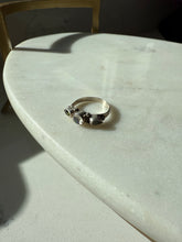 Load image into Gallery viewer, Peridot &amp; Moonstone Sterling Silver Ring Size 6.75
