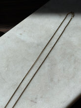 Load image into Gallery viewer, Antique 12k Gold Fill Etched Floral Locket Necklace 18”
