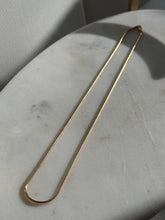 Load image into Gallery viewer, Gold Vermeil Snake Chain 18”
