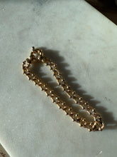 Load image into Gallery viewer, Vintage 14k Gold Sailor Bolt Clasp Bracelet 7.25”
