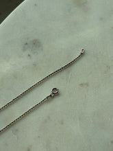 Load image into Gallery viewer, Italian Micro Ball Chain Sterling Silver 24”
