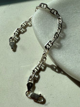 Load image into Gallery viewer, Chain De Ancré Sterling Silver Bracelet 8”
