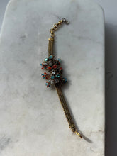 Load image into Gallery viewer, Vintage Gold Plated Fringe Bracelet
