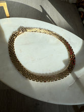 Load image into Gallery viewer, Aurafin Italian 14k Yellow Gold Panther Link Necklace
