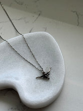 Load image into Gallery viewer, Vintage Bull Sterling Silver Necklace 18”
