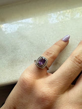 Load image into Gallery viewer, Amethyst Sterling Silver Ring
