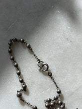 Load image into Gallery viewer, Antique Rosary Hinged Locket Necklace 18”
