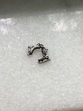 Load image into Gallery viewer, Mini Ice Skates Sterling Silver Charm
