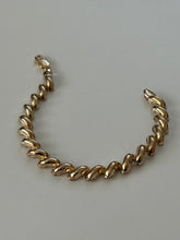 Load image into Gallery viewer, Hollow Gold Vermeil San Marco Bracelet 7.5”
