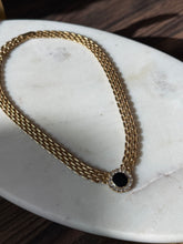 Load image into Gallery viewer, Vintage Princess Diana Style Costume Necklace 16”
