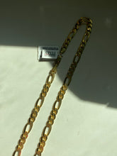 Load image into Gallery viewer, Figaro Link Gold Vermeil Necklace
