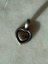 Load image into Gallery viewer, James Avery Sterling Silver 14k Yellow Gold Heart Charm
