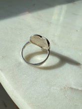 Load image into Gallery viewer, Vintage Heart Sterling Silver Ring Size 8
