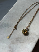 Load image into Gallery viewer, Opal &amp; Peridot Gold Vermeil Necklace
