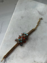 Load image into Gallery viewer, Vintage Gold Plated Fringe Bracelet
