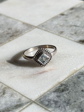 Load image into Gallery viewer, Blue Topaz Sterling Silver Ring Size 9.25
