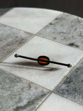 Load image into Gallery viewer, Vintage Dragons Breath Czech Glass Sterling Silver Brooch
