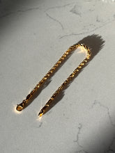 Load image into Gallery viewer, Italian Gold Vermeil Bracelet 8”
