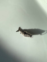 Load image into Gallery viewer, Antique Sterling Silver Fish Charm
