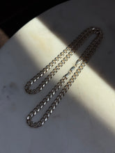 Load image into Gallery viewer, Italian Sterling Silver Solid Cuban Chain 22”
