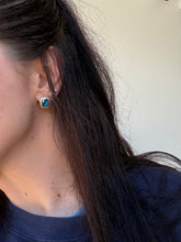 Load image into Gallery viewer, David Yurman Sterling &amp; 14k Post Back Earrings
