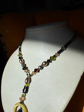 Load image into Gallery viewer, Beaded Sterling Silver Necklace
